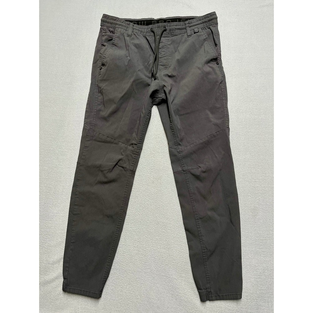 PROJEK RAW Aesthetic Wave Life Jogger Pants Gray Tapered Men's Large